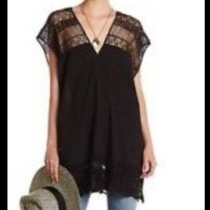 Melrose & Market Tunic/Cover Up - Black - XS/S